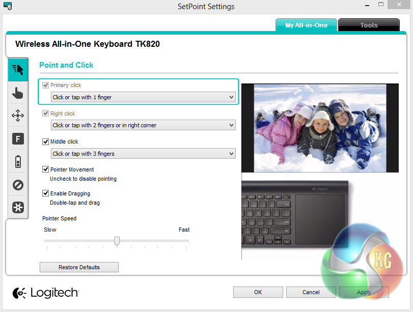 Logitech TK820 Wireless All-in-One Keyboard Review | KitGuru- Part 4