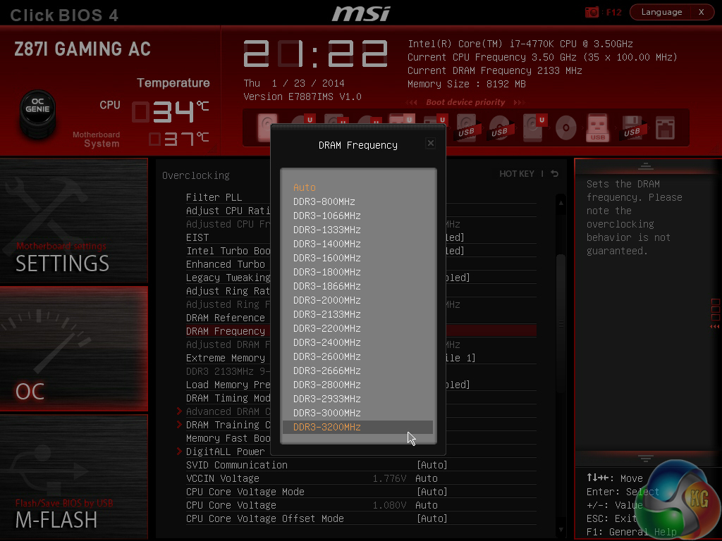 MSI Z87I Gaming AC Mini-ITX Motherboard Review | KitGuru- Part 4