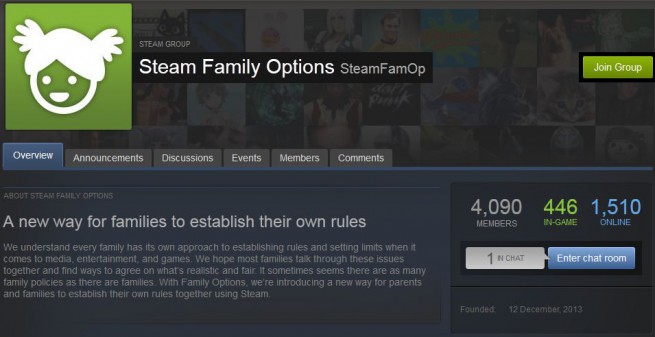 SteamFamilyOptions