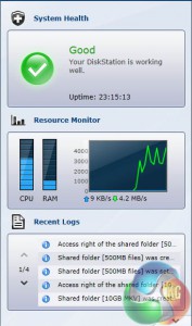 7 DS214se upload 500MB small