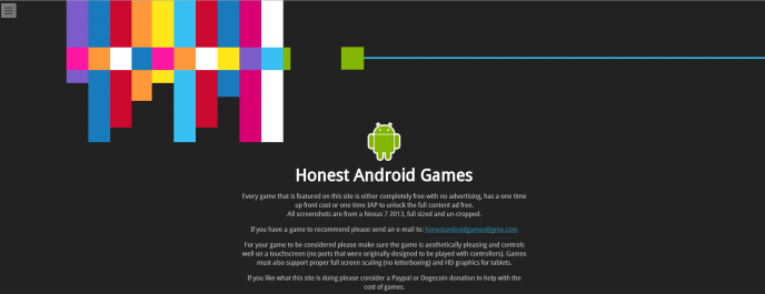 Honest Android Games