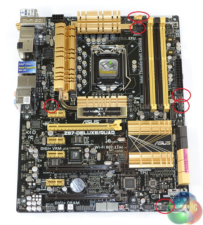 Asus Z87Deluxe/Quad Motherboard Review KitGuru Part 3