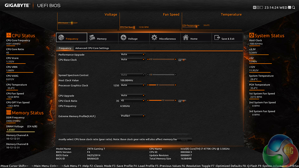 Gigabyte Z97XGaming 7 Motherboard Review KitGuru Part 11