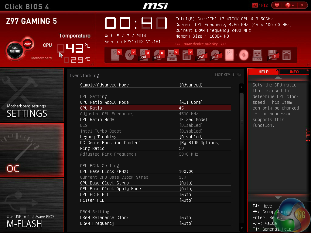 MSI Z97 Gaming 5 Motherboard Review | KitGuru - Part 10