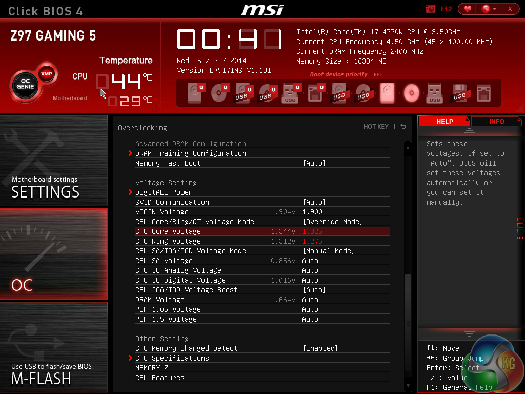 MSI Z97 Gaming 5 Motherboard Review | KitGuru- Part 10