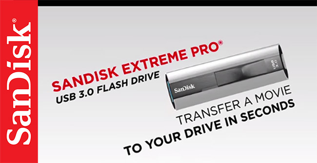 SanDisk Extreme Pro 128GB USB 3.0 Flash Drive Review