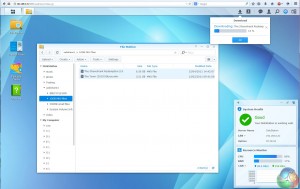Synology DS414j 32 Download 10GB files USB 3.0