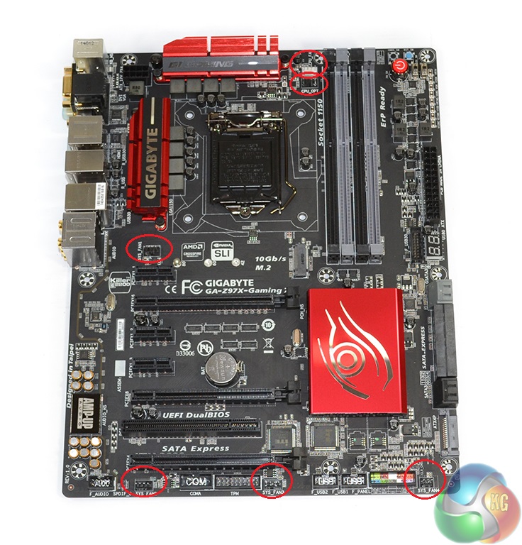 Gigabyte Z97XGaming 7 Motherboard Review KitGuru Part 3
