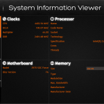 system info