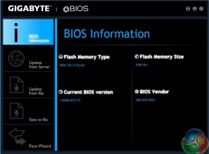 37 Gigabyte BIOS utility