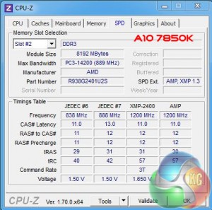 A10-7850K CPU-Z SPD