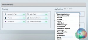 Linksys Smart WiFi Application Priority
