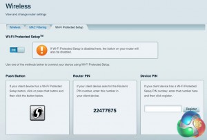 Linksys Smart WiFi WPS Setup