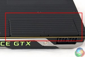 backplate section 300x200 Nvidia Geforce GTX 980 Review