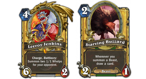 Leeroy And Starving Buzzard Getting Hearthstone Nerfs Kitguru