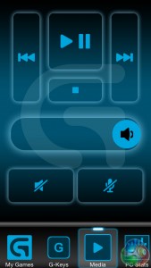 ARX Control App Media Controls