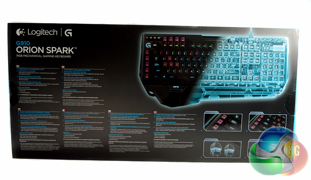 Logitech G910 'Orion Spark' Mechanical Keyboard | KitGuru- Part 2