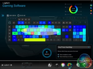 Logitech Software Heat Map