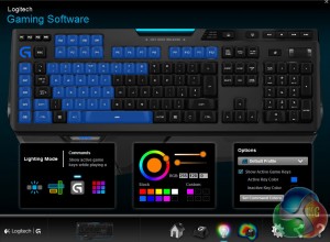 Logitech Software Lighting Command Mode