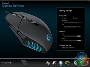 Logitech Software Lighting Window