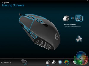 Logitech Software Main Window