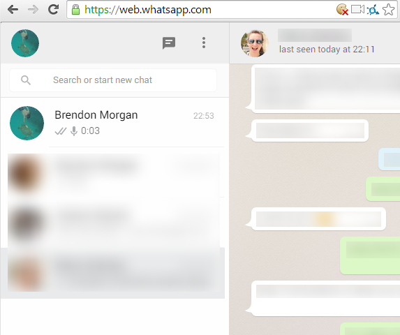 Whatsapp web app