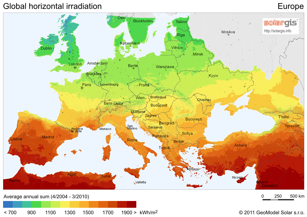 Solar-map-Europe