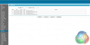 TP-Link Software System Log Settings