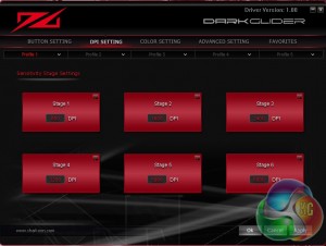 DarkGlider DPI Settings