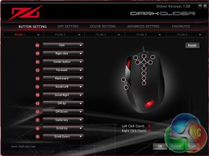 DarkGlider Main Window