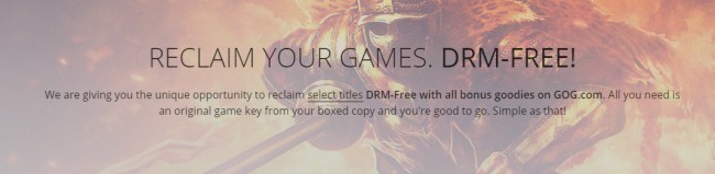 GOG offers DRM-free versions of select Steam games at no cost