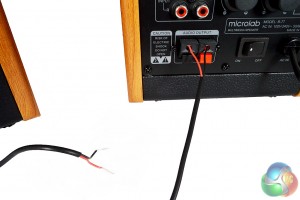 Microlab Left to Right Connection