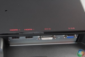 BenQ Inputs 1