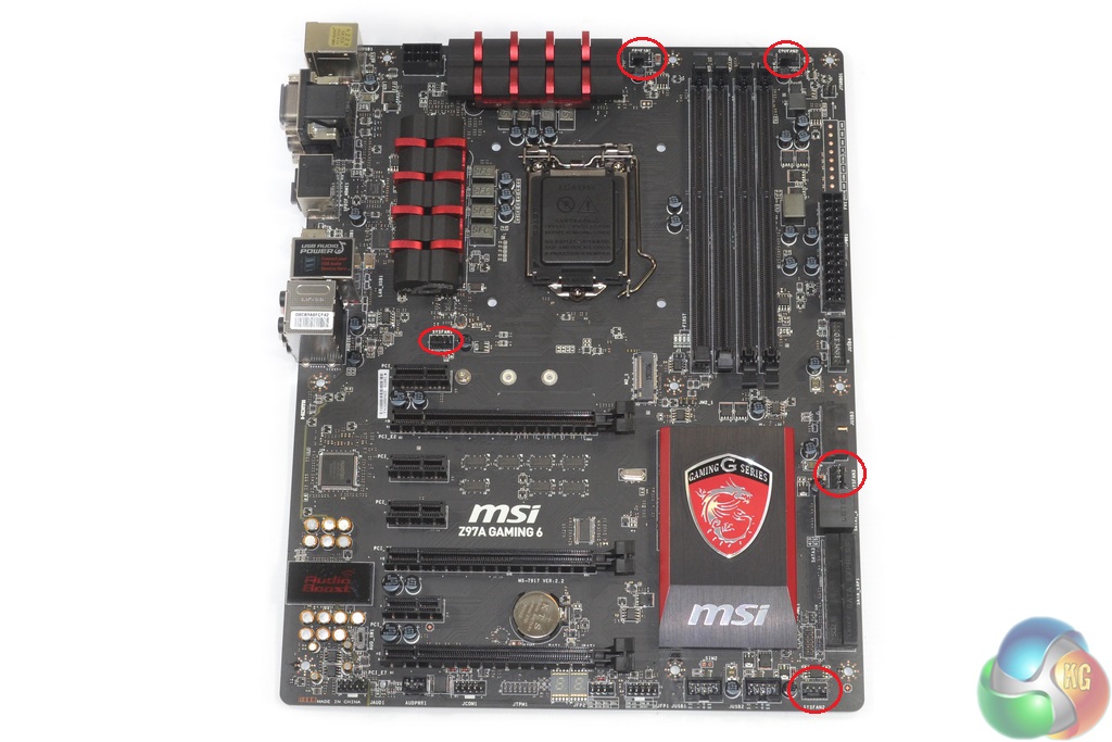 MSI Z97A Gaming 6 Motherboard Review KitGuru Part 3