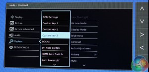 BenQ GW Custom Key 3