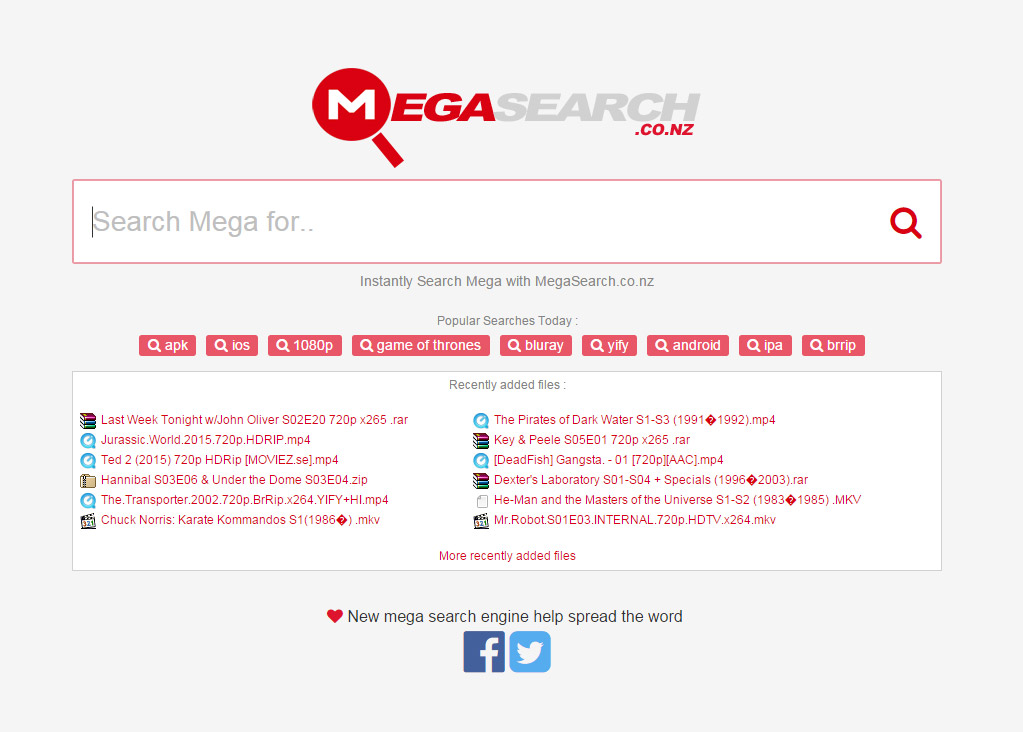 mega-links-search