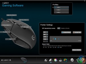 G303 Software DPI Profiles