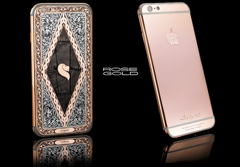Each Legend phone is shipped in a wooden box that includes matching ...