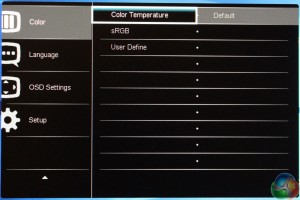 Philips 241P OSD Color