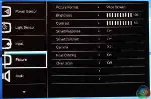 Philips 241P OSD Picture