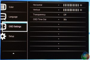 Philips 241P OSD Settings