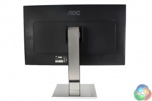AOC U32 rear