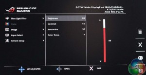 PA27Q OSD Color