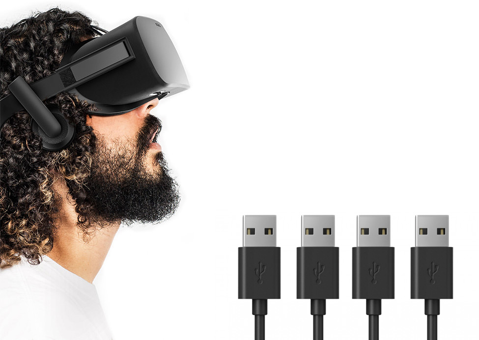 Helt vildt Modstander Opmærksom Oculus Rift CV1 will require four USB ports, 64bit Windows | KitGuru