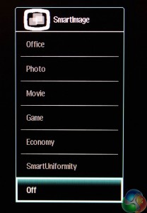 Philips OSD SmartImage