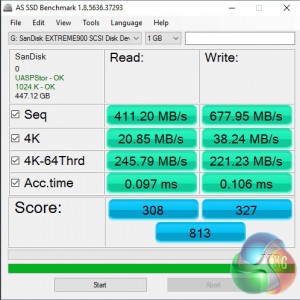 SanDisk AS SSD Result 1
