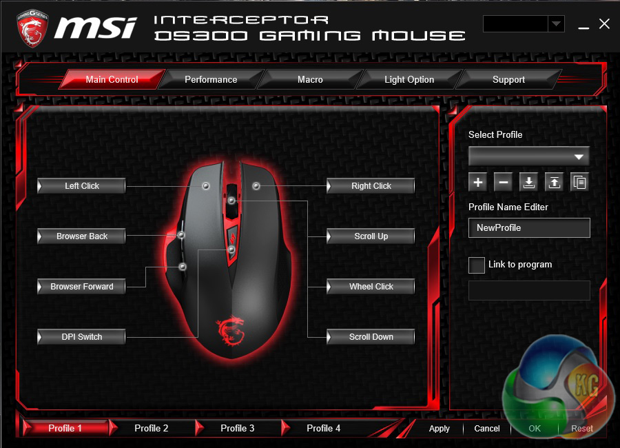MSI Interceptor DS300 Gaming Mouse Review | KitGuru- Part 3
