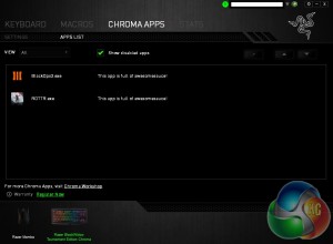 Synapse Chroma Apps