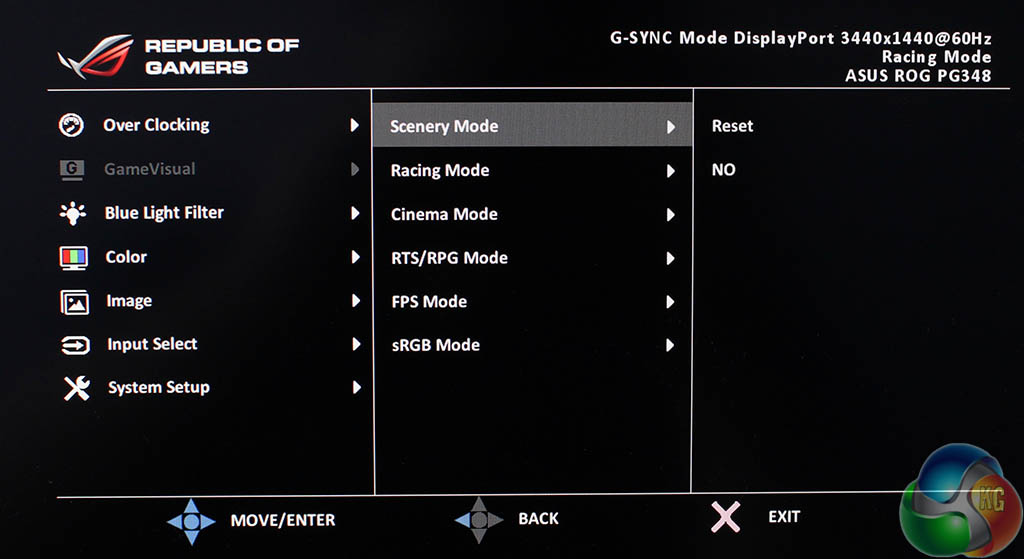 Asus ROG Swift PG348Q 34″ 3440×1440 IPS GSync Curved 100Hz Review KitGuru Part 3