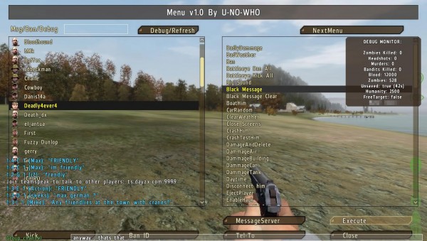 DayZ, Software